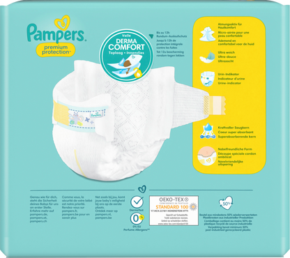 Pampers Premium Protection T0 Micro <3 kg (22 pces) Sachet