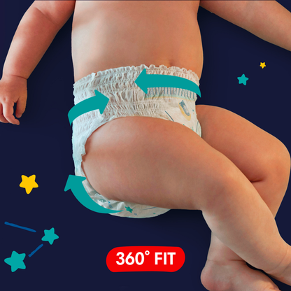 Pampers Baby-Dry Night Pants T5 Junior 12-17kg (160 pces) Pack mensuel