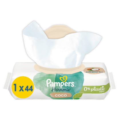 Pampers Harmonie Coco Lingettes (44 pces)