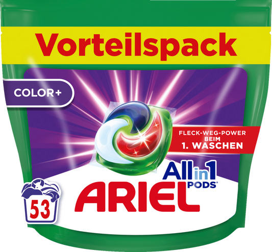 Ariel All-in-1 Pods Color - 53 Charges de Lavage