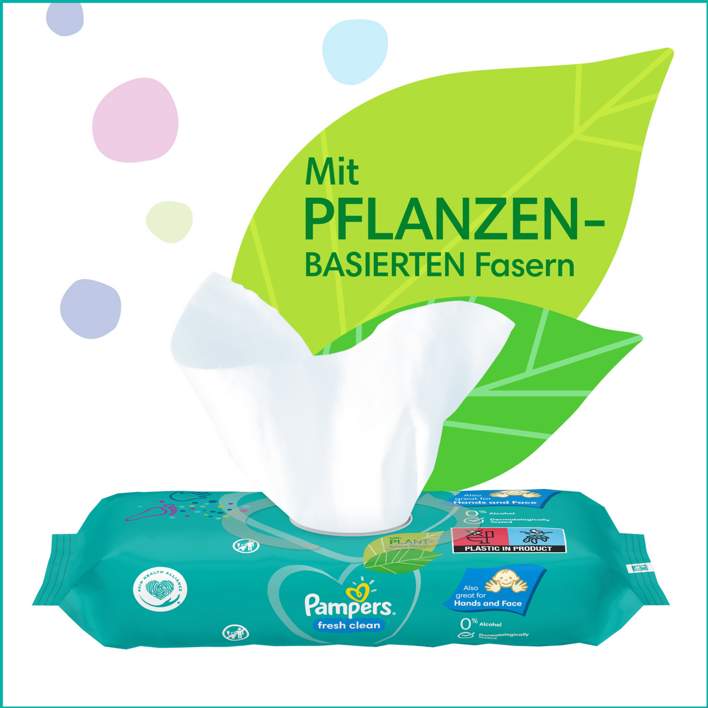 Pampers Fresh Clean Lingettes (15 x 80 pces)