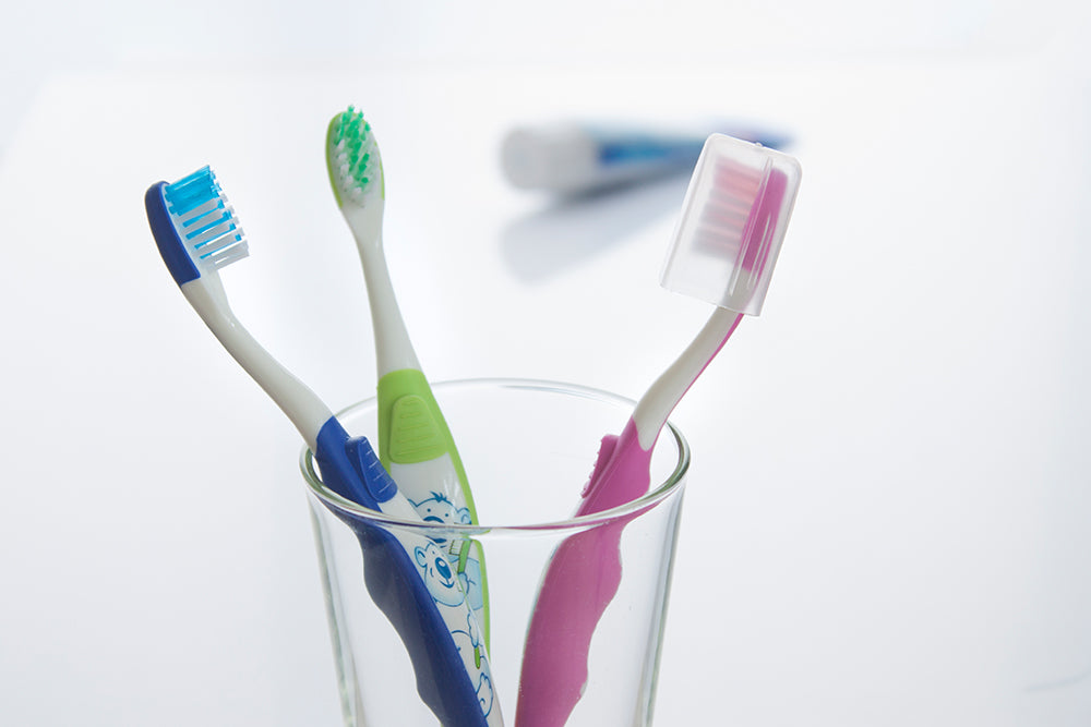 Brosse à dents enfant 0-3 ans vert (1 pces)