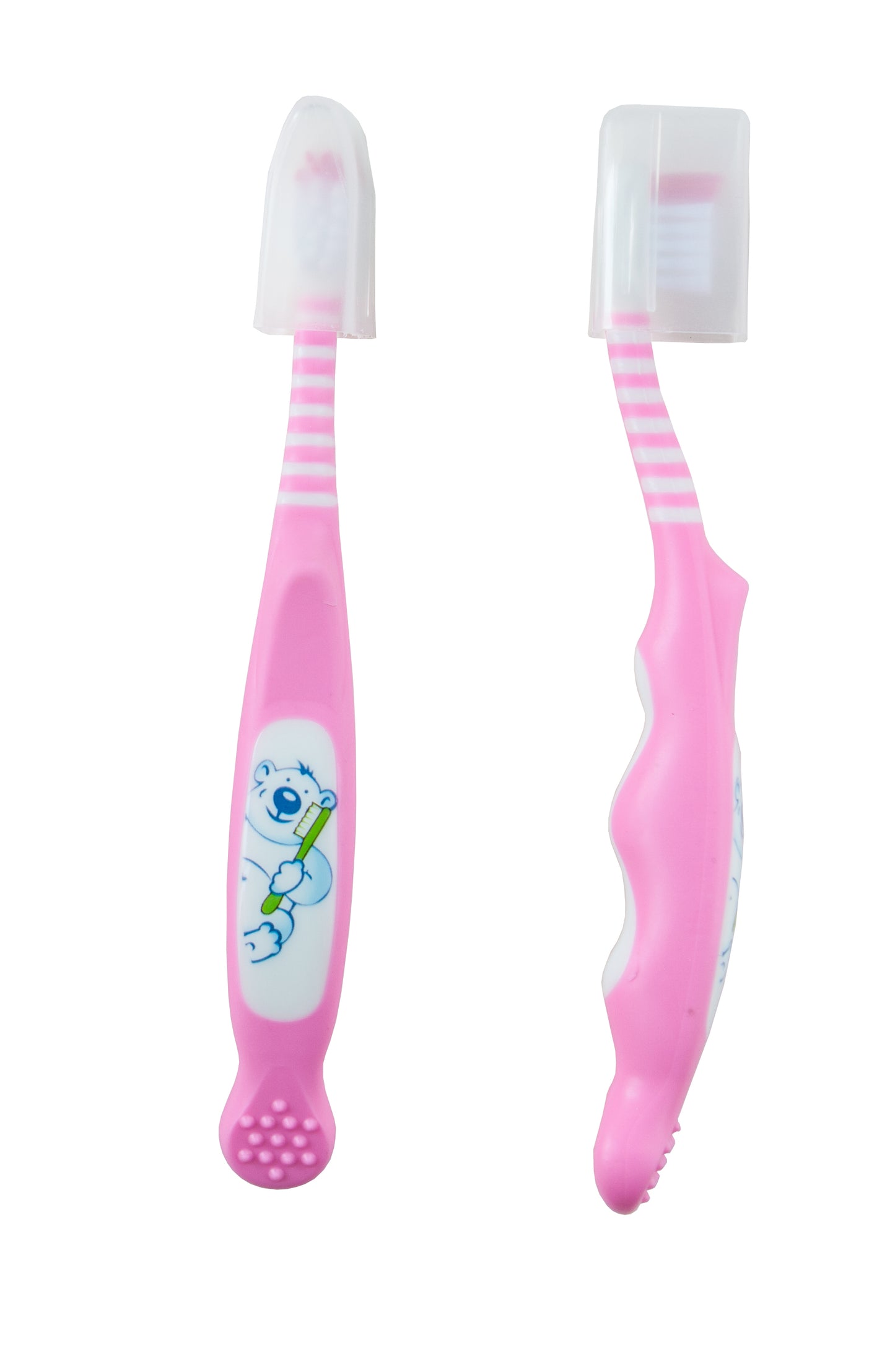 Brosse à dents enfant 0-3 ans rose (1 pces)