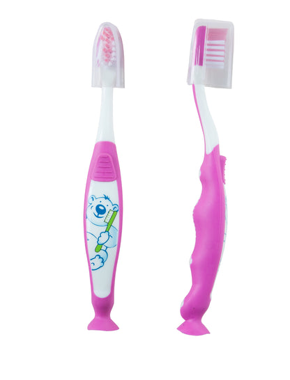 Brosse à dents enfants 3-7 ans rose (1 pces)