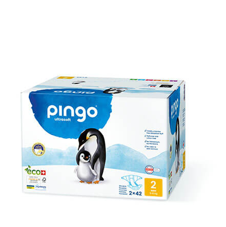 Pingo T2 Mini (3-6 kg) Carton (2 x 42 pces)