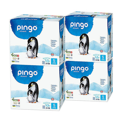 Pingo T5 Junior (12-25 kg) Carton de 4 (4 x 2 x 36 pces)