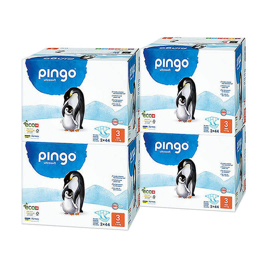 Pingo T3 Midi (5-9 kg) Carton de 4 (4 x 2 x 44 pces)