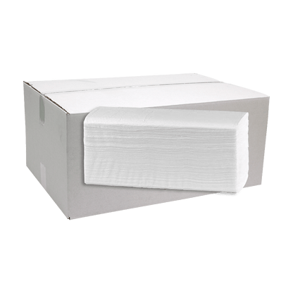 Essuie-mains en papier plié en V ULTRA 2 plis carton (20x paquet à 200 feuilles)