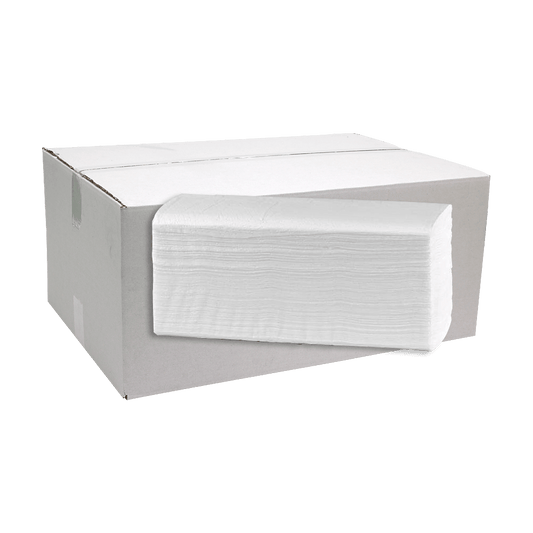 Essuie-tout pli en V CLAIRE 1 pli (24x paquet de 250 feuilles) Carton 