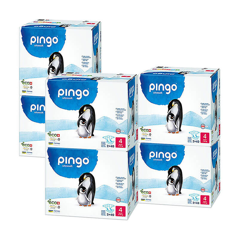 Pingo T4 Maxi (7-18 kg) Carton de 6 (6 x 2 x 40 pces)