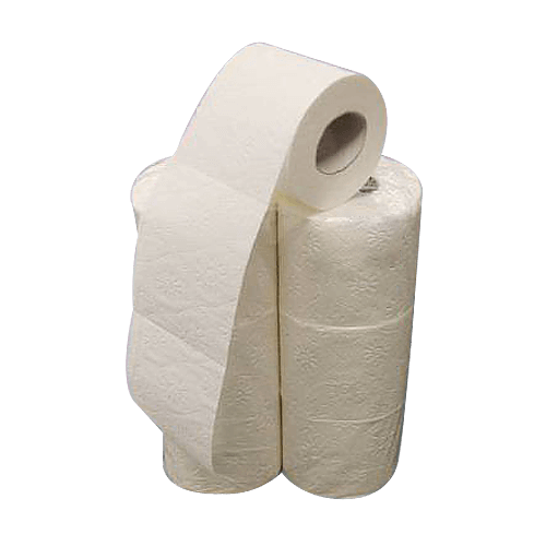 Papier toilette 4 plis 100% cellulose 150 coupon (6 rouleaux)