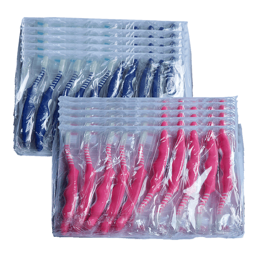 Brosses à dents pour enfants 0-3 ans assorties (100 pces)