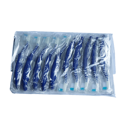 Brosses à dents pour enfants 0-3 ans bleu (10 pces)