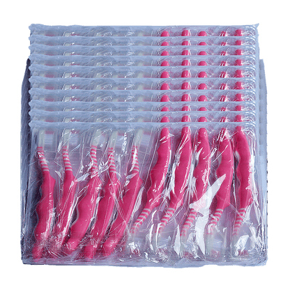 Brosses à dents pour enfants 0-3 ans pink (100 pces)