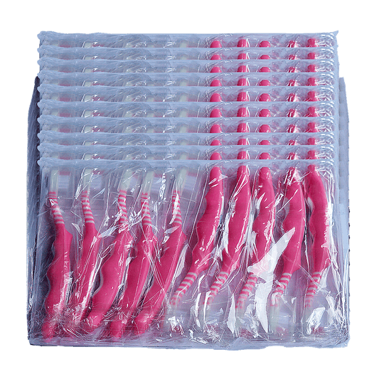 Brosses à dents pour enfants 0-3 ans pink (100 pces)