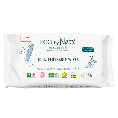 Naty Lingettes Bébé Toilette (12 X 56 pces) Carton