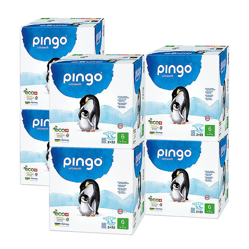 Pingo T6 XL (15-30 kg) Carton de 6 (6 x 2 x 32 pces)