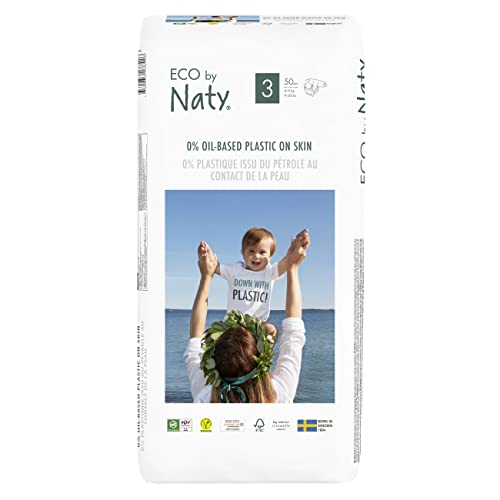 Naty Couches Écologiques T3 Midi (4-9kg) Sachet (50 pces)