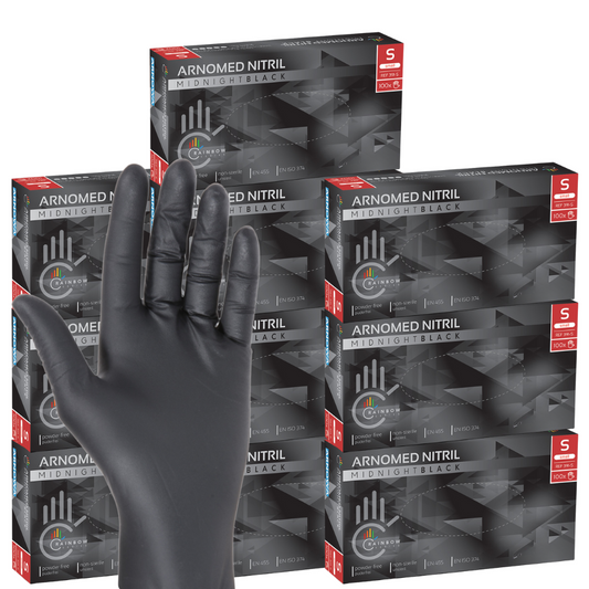 Gants Nitril noir taille S (10 x 100 pcs) Carton