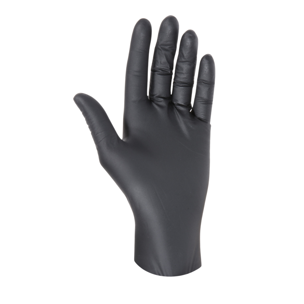 Gants Nitril noir taille L (100 pcs)