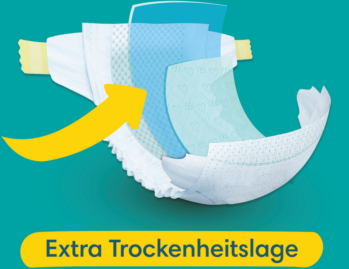 Pampers Baby-Dry T3 Midi 6-10kg (52 pces) Sachet