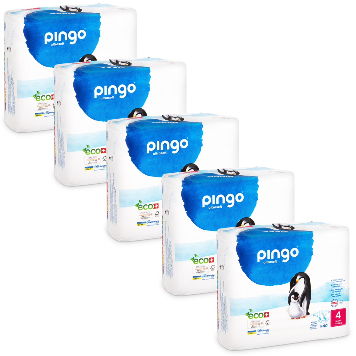 Pingo T4 Maxi Pack mensuel (200 pces)