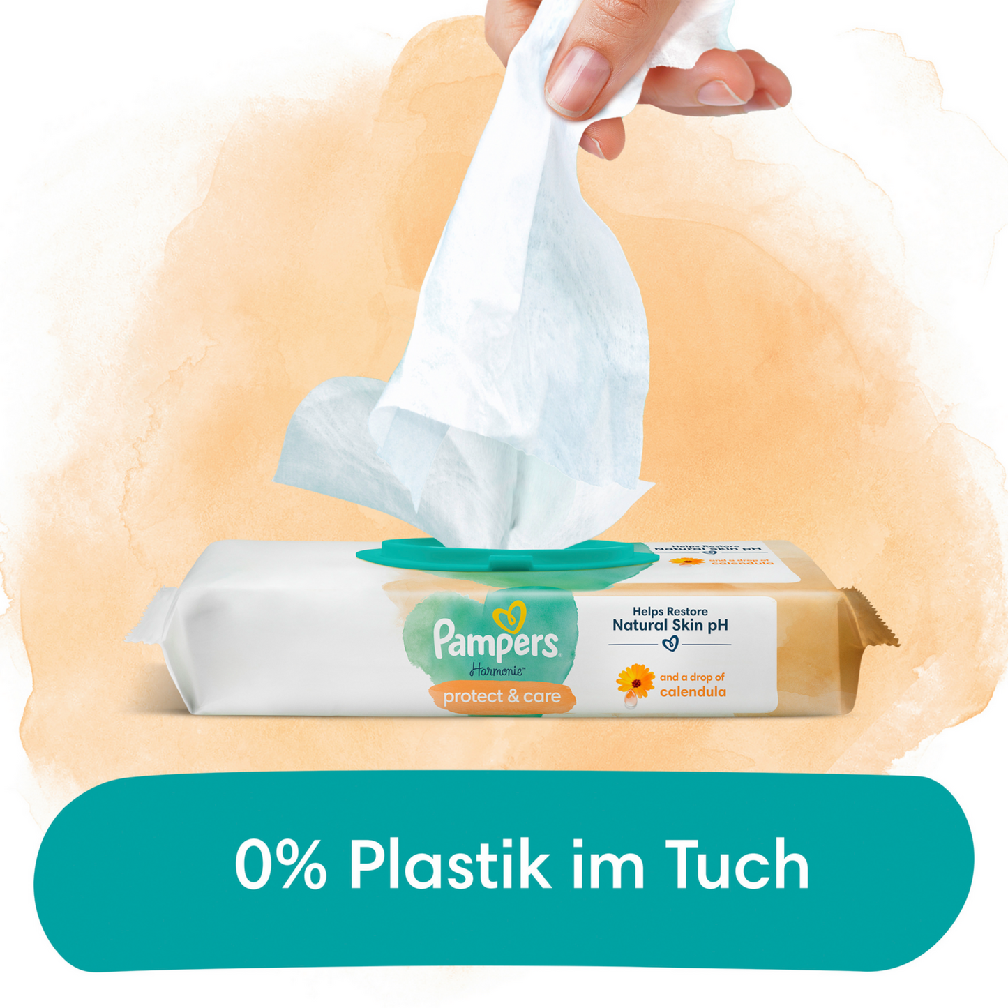 Pampers Harmonie Protect & Care Lingettes (18 x 44 pces)