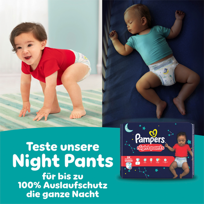 Pampers Baby-Dry PANTS Gr. 8 XXXL 17+kg (117 pces) pack mensuelle