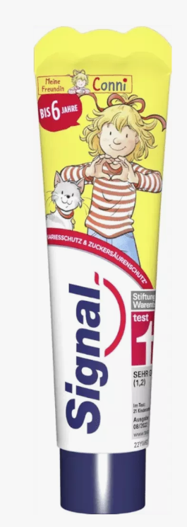 Signal dentifrice KIDS - de la première dent à 6 ans (50ml)