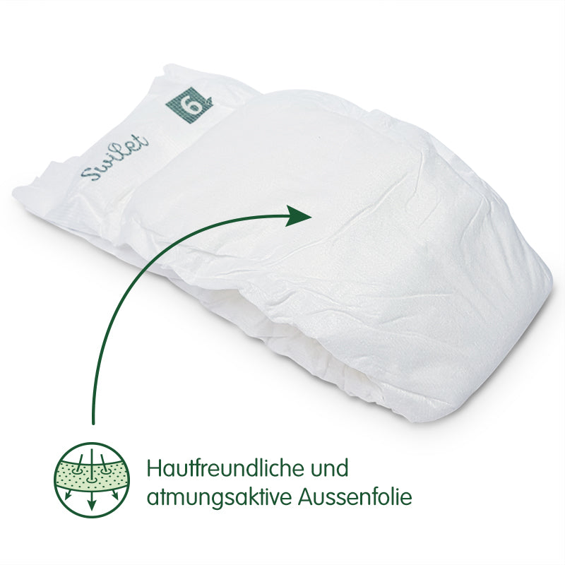 Swilet - La Couche Écologiques T6 XL 15-30Kg (32 pcs) Sachet