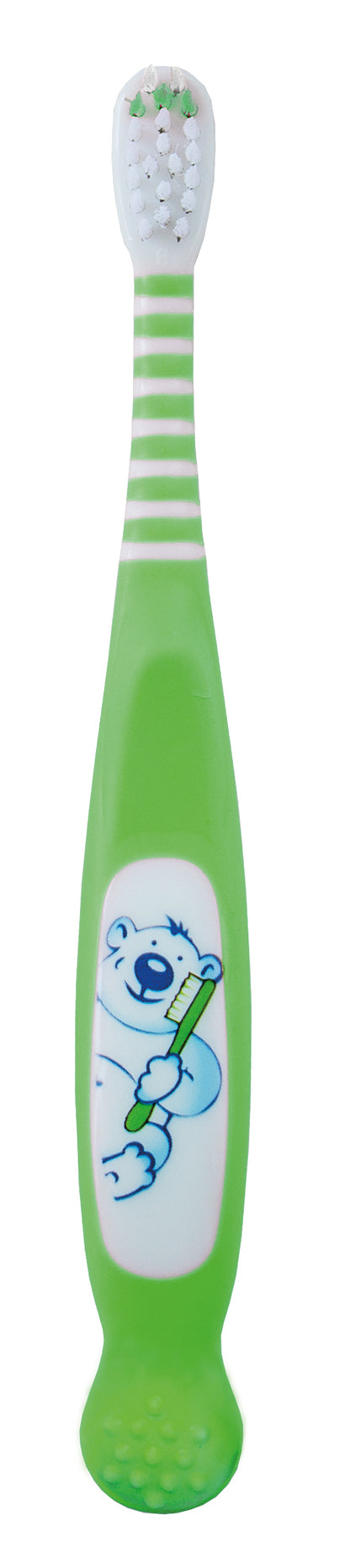 Brosse à dents enfant 0-3 ans vert (1 pces)