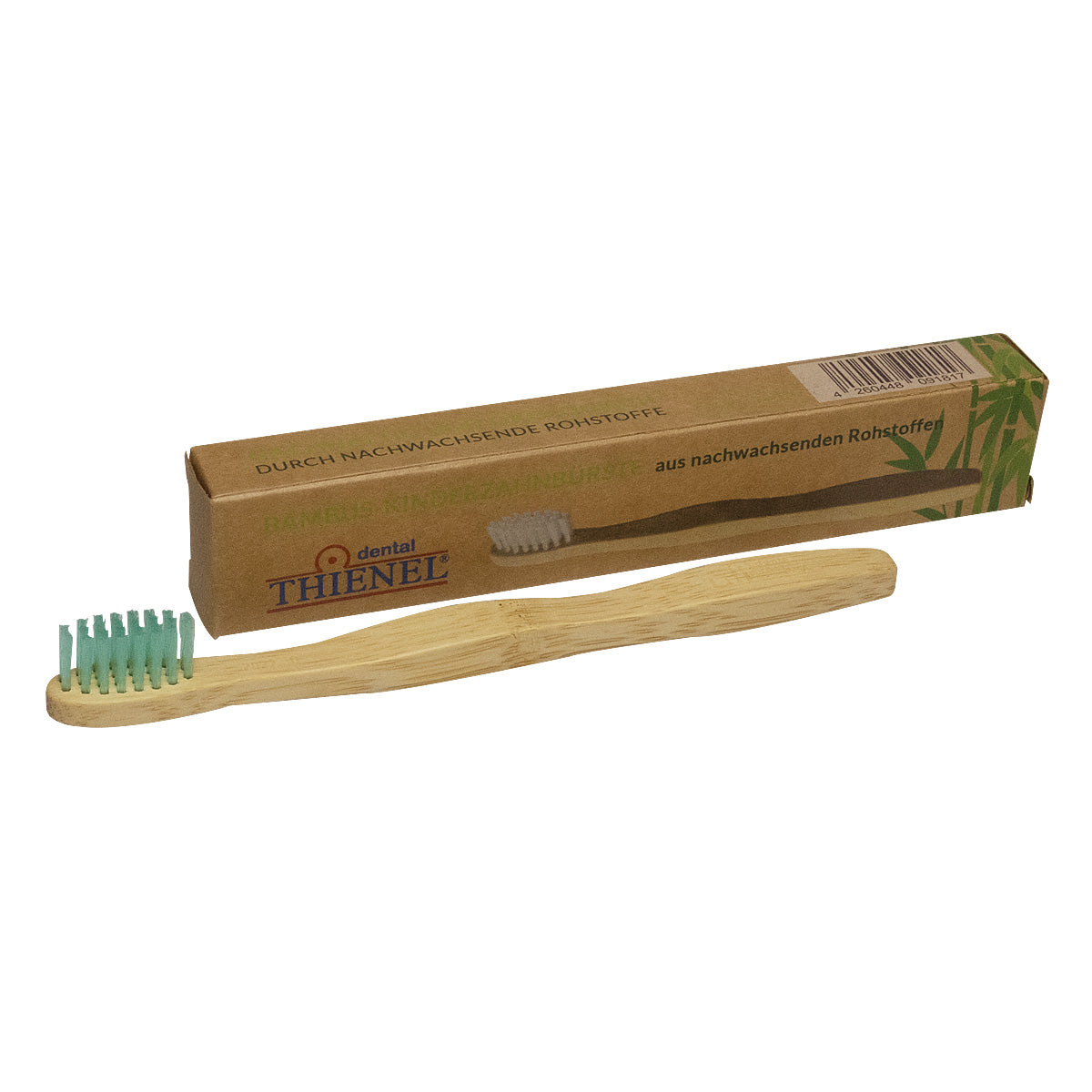 Brosse à dents enfants 3-7 ans bambou (100 pces)